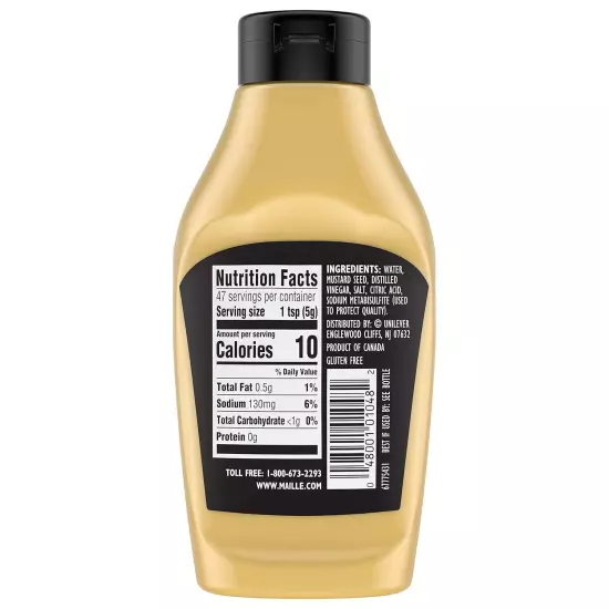 Maille Mustard Dijon Originale Squeeze 8.9 Oz, Pack Of Ounce (Pack of 6) 