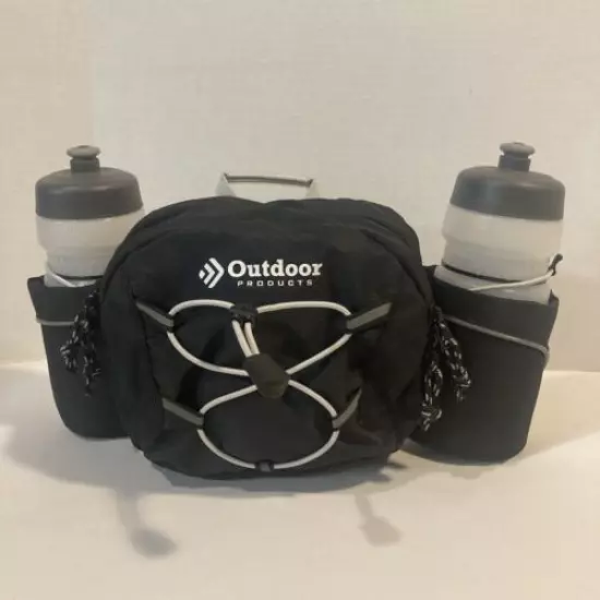 Outdoor Products NEW Waist Band Pack with Dual Water Bottles C3