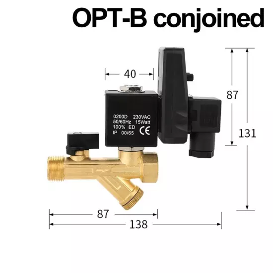 Automatic Electronic Timed Drain Valve Optimize your For Air Compressor System