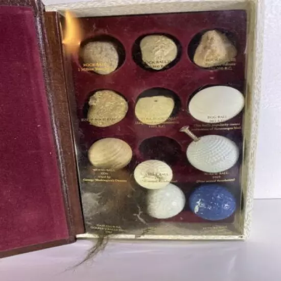 "The Anthology of Golf"Rock Ball 1 Million Year BC To1987 RARE-Funny Collection