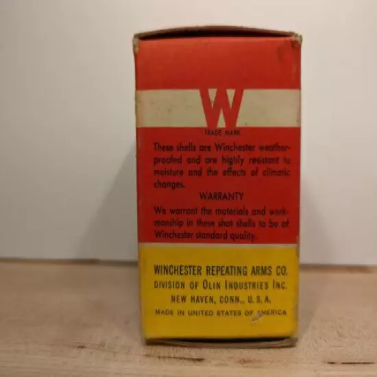 VINTAGE WINCHESTER Ranger Super Target Load 20 Ga Empty Shotshell Box Only