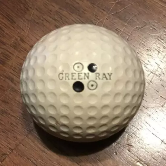 Vintage Early Titleist Acushnet ‘Green Ray’ Golf Ball c1930’s - RARE!!