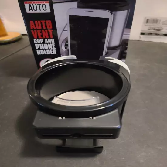 Fineline Auto Vent Cup And Phone Holder (New With Open Box)