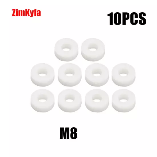 10pcs PTFE Gasket Washer Air Seal Sealing O-rings for 1/8BSP(1/8NPT) /M10/M8