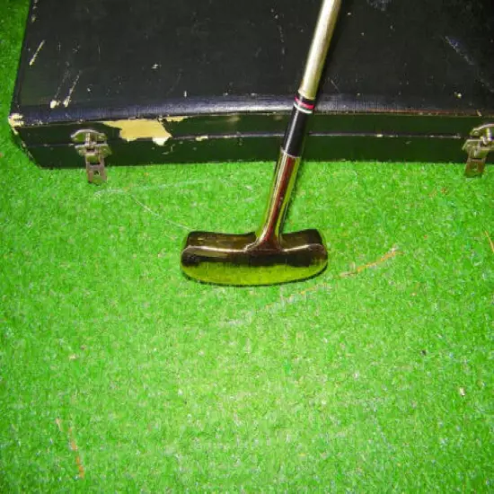 Vintage Golf Travel Putter Set & Case Adult 35" Made In Japan 1950s ?