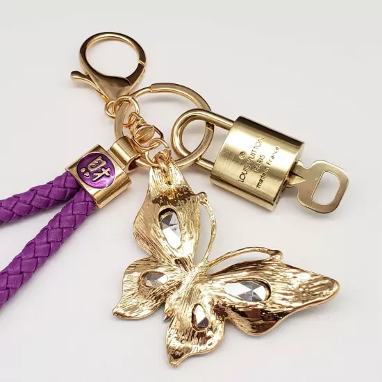 Authentic Louis Vuitton Lock & Key with unbranded Bagcharm, Keycharm, Keychain