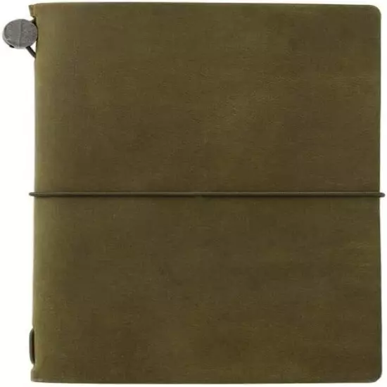 Travelers Company Notebook Passport Size with Limited Card Olive