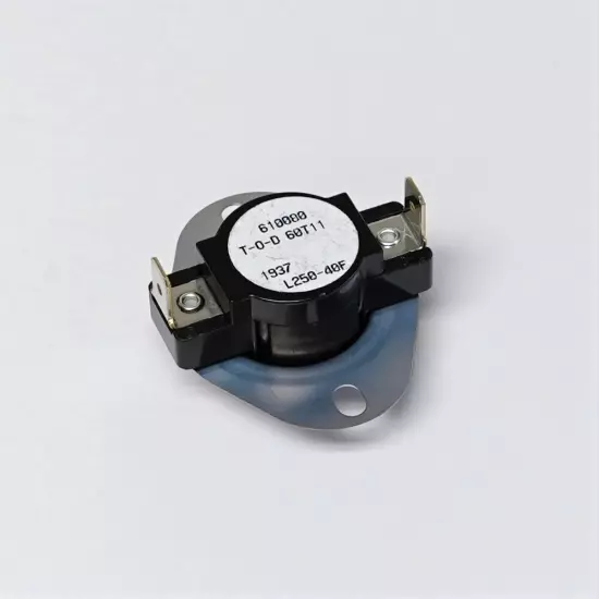 Supco L250-40 Heater Limit Thermostat Thermodisc Open On Rise