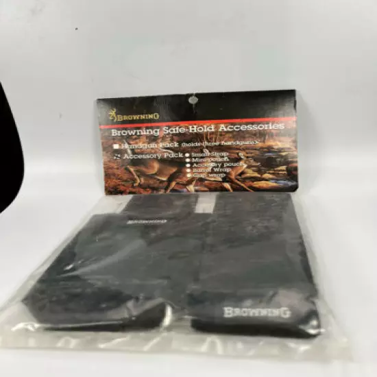 Browning Safe-Hold Pistol Accessory pack 154022 Mini Pouch Grip barrel wrap grip