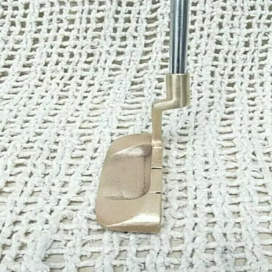 Vintage Royal BUSTER Brass Putter 33" RIGHT HANDED ~ Firm Flex Steel Shaft