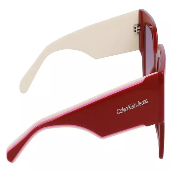 Calvin Klein Jeans Women's Sunglasses CKJ22638S Rose Gradient Brown Coral Lens