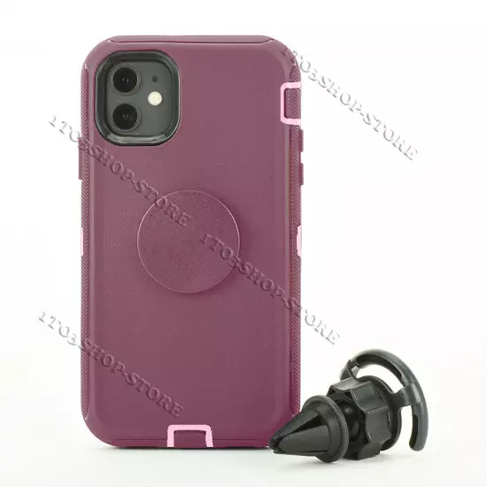 On Sale!! For iPhone 11 Pro iPhone 11 Pro Max Case Cover w/Finger Holster Stand