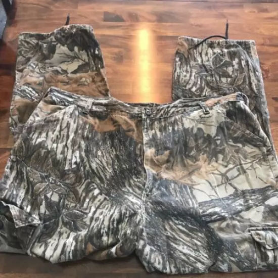 Walls Mens 2XL Regular Waist 46/48 RealTree Camouflage Hunting Cargo Pants 