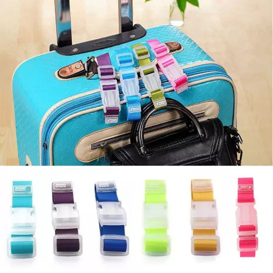 Suitcase Portable Nylon Buckle Straps Cable Ties with Plastic Buckle Clip Supply