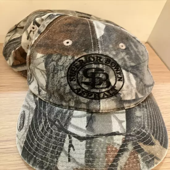 Set Of 3: Camouflage Hats: Bass Pro, 2 X Superior Bowen Asphalt Hats Caps Snp/Bk