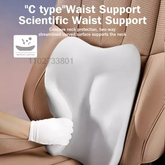 Car Neck Cushion Car Lumbar Support Car Universal Neck Pillow Backrest Cushion