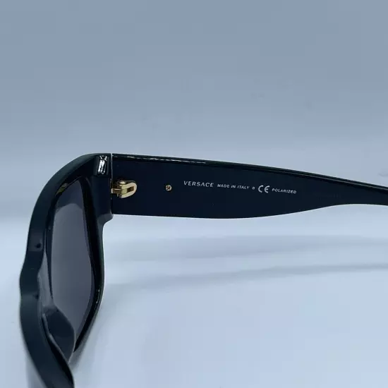 Versace Mod. 4275 Black/Grey Polarized Sunglasses 58-18-140 - *TRIED ON*