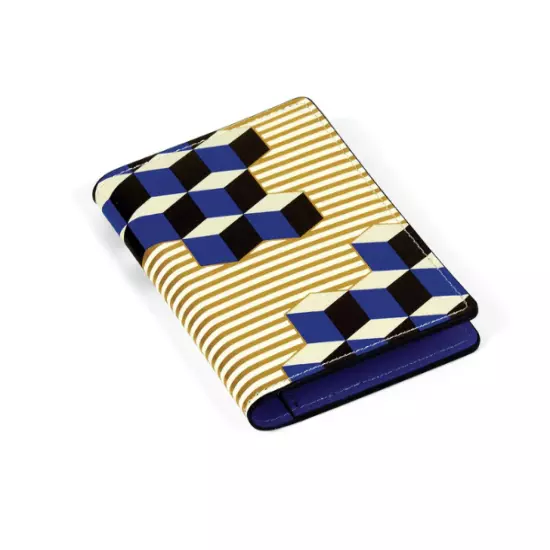 Jonathan Adler passport cover luggage tag travel set blue Versailles chic luxury