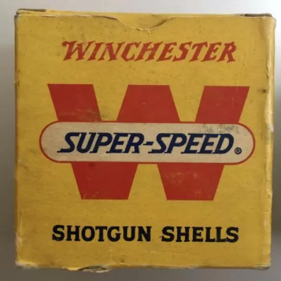 WINCHESTER SUPER SPEED 16 GA. EMPTY SHOTGUN SHELL BOX