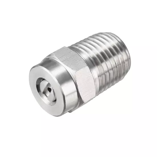 Pressure Nozzle, 1/4NPT Spray Tip (25 Degree, 1.2mm Orifice Diameter)