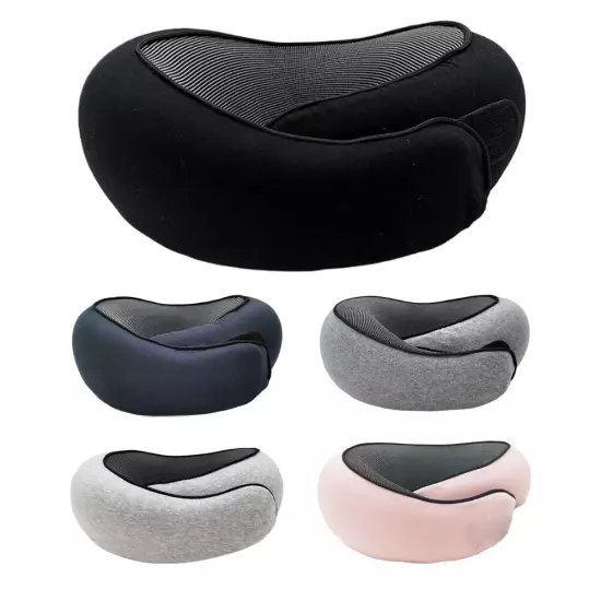 Neck Pillow Memory Foam Travel Pillow Airplane Pillow for Home Airplanes and Car