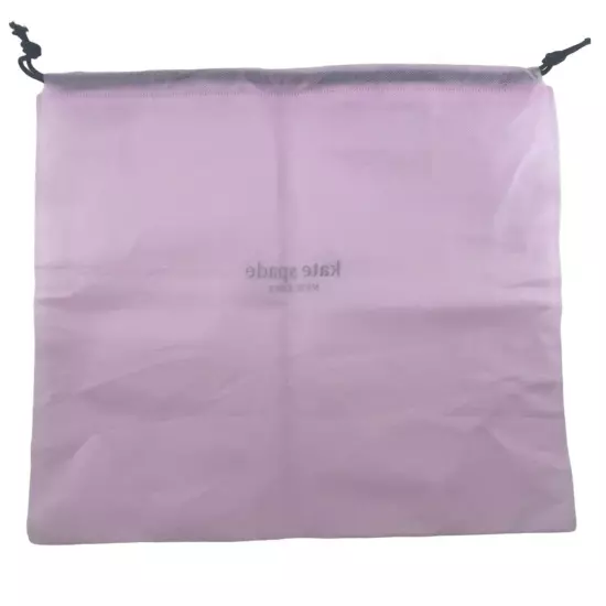 Kate Spade Small Pink Dust Bag Drawstring Handbag Accessory New York