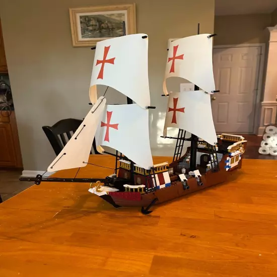 Spanish Galleon - electronic instructions, parts list and sail templates.