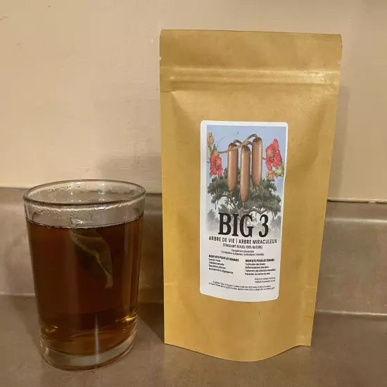 BIG 3 made of Kigelia Africana 100% Natural - Male Enlargement 5 Large Tea Bags