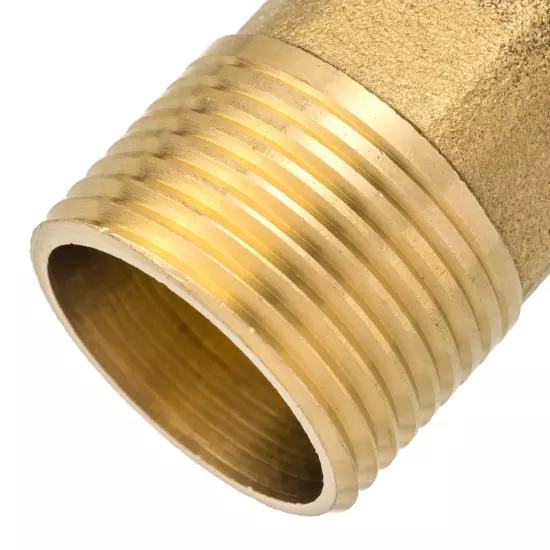 Brass 3/4" BSP Male To 1" Inch BSP Female 38mm Water Meter Coupler Pipe Fitting