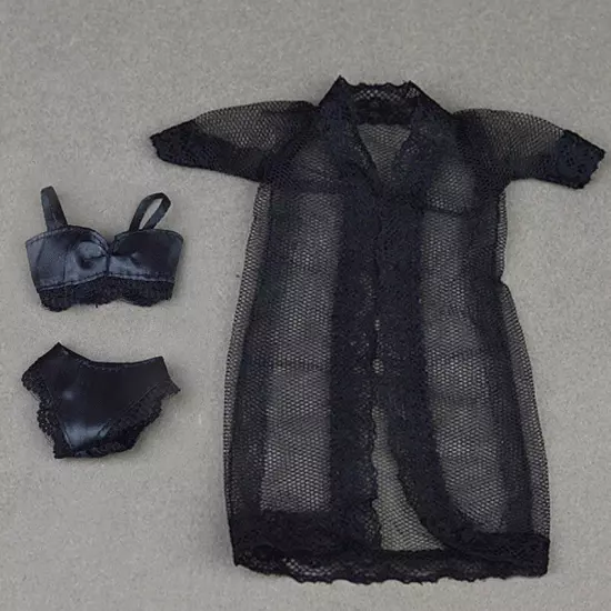 Doll Accessories Black Pajamas Lingerie Bra + Underwear Clothes For 11.5" Doll