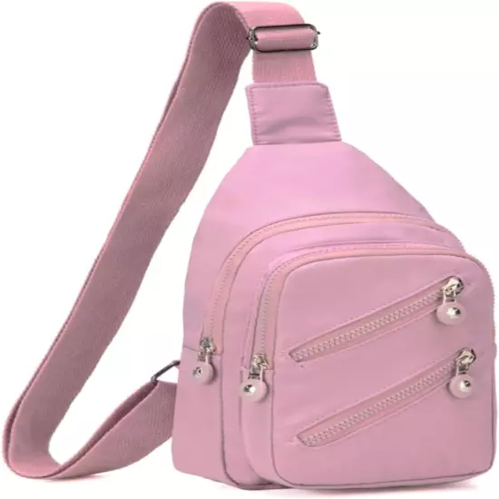 Small Sling Backpack Crossbody Sling Bag, Chest Bag Daypack Fanny Pack Cross Bod