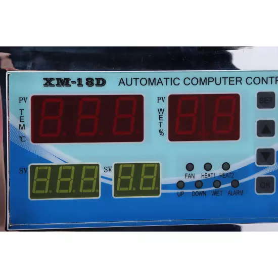 Egg Incubator Controller Automatic Hatcher Temperature And Humidity Thermost LLI