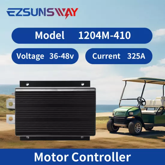 36V 325A Motor Controller 1204M-410 for Curtis Columbia Par Car 74883-87 1987-UP