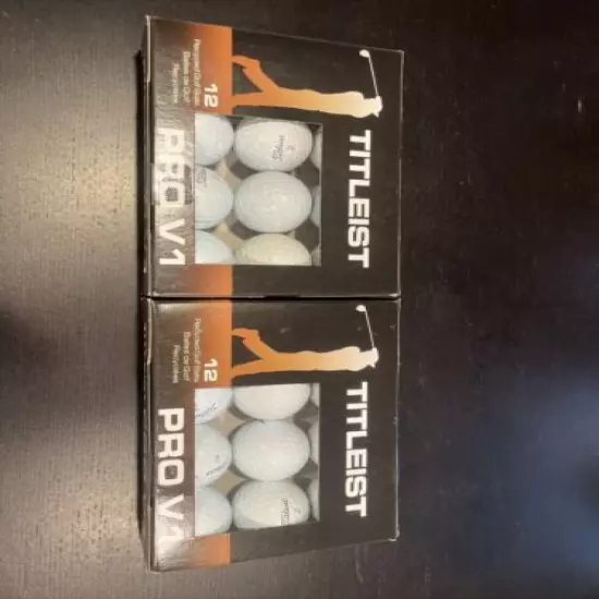 Nitro Golf Titleist Prov1 Recycled Golf Balls *24 Pack*