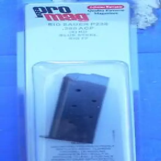 ProMag Fits Sig Sauer P238 380ACP 6 Round Steel Magazine - SIG17