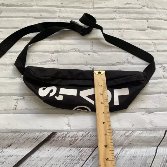 Levis Logo Waist Belt Sling Fanny Pack bag Black Unisex Adjustable Waist