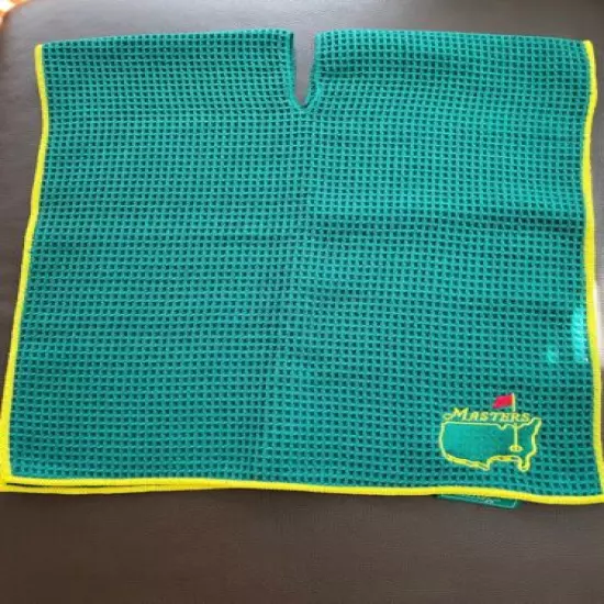 Masters Augusta National Golf Club Golf Towel Club Glove NEW RARE