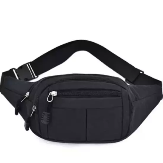 Men Women Fanny Pack Belt waist Bag Cross body Sling Shoulder Travel Sport Pouch