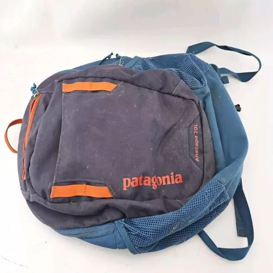 Patagonia Anacapa 20L Backpack Used Worn Distressed Blue