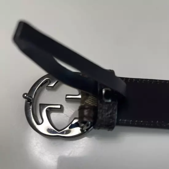 Beauty GUCCI Belt Interlocking GG Canvas Men