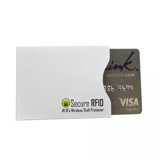 Secure RFID Blocking Sleeves Credit Cards Passports Protector Shield Holders