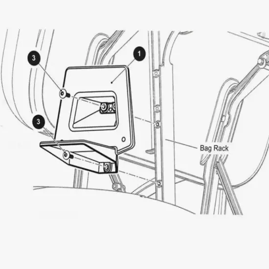 Golf Cart Cooler USED EZGO TXT Kit w Mounting for 2005-2022 PN 658509