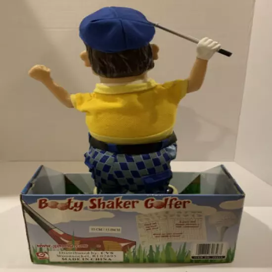 NEW Booty Shaker Golfer Sing & Dance. 13”. Best Gift For Golfer Dads