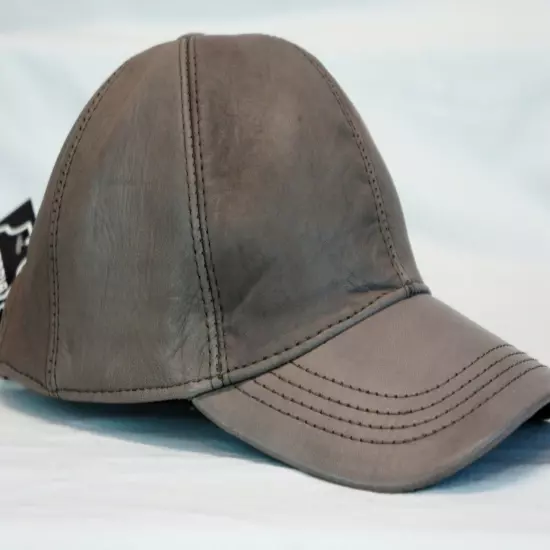 New 100% Real Genuine Lambskin Leather Baseball Cap Hat Sports Visor 40 COLORS