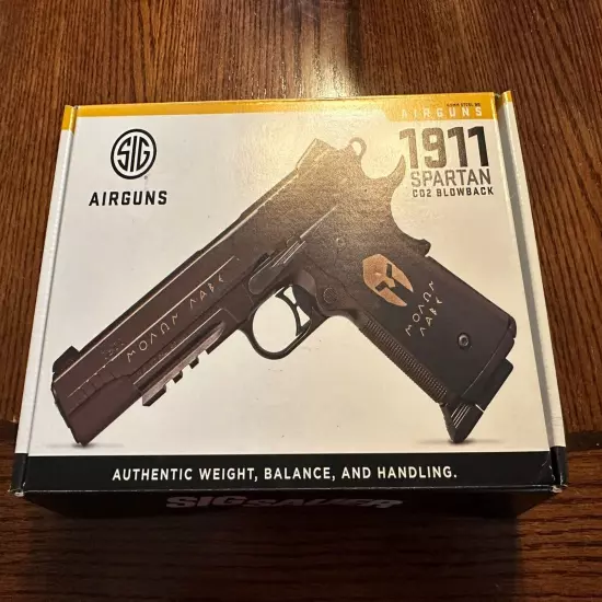 Sig Sauer 1911 Spartan Full Metal Blowback CO2 BB Pistol - AIR-1911BB-SPARTAN