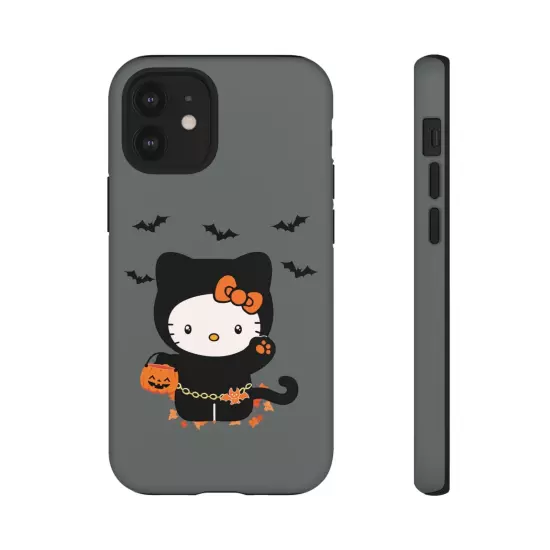 HALLOWEEN HELLO KITTY Phone Case, iPhone and Samsung Glossy Tough Phone Cases