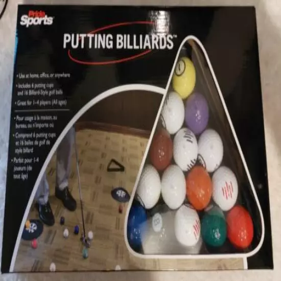 Putting Billiards Golf