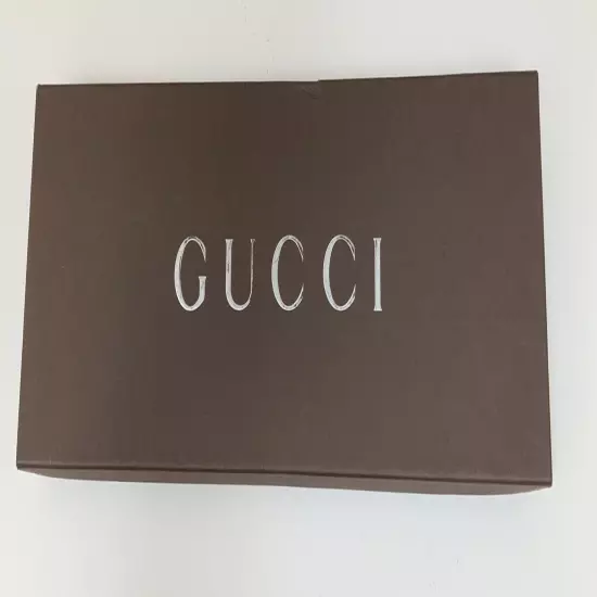 GUCCI LEATHER NECKTIE TRAVEL CASE—BRAND NEW IN BOX