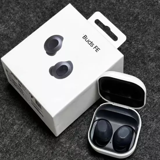 Samsung Galaxy Buds FE True Wireless Bluetooth Earbuds Graphite - Excellent