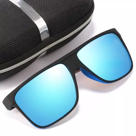 Square Polarized Sunglasses for Men Women Sport Driving Outdoor Sunglasses UV400